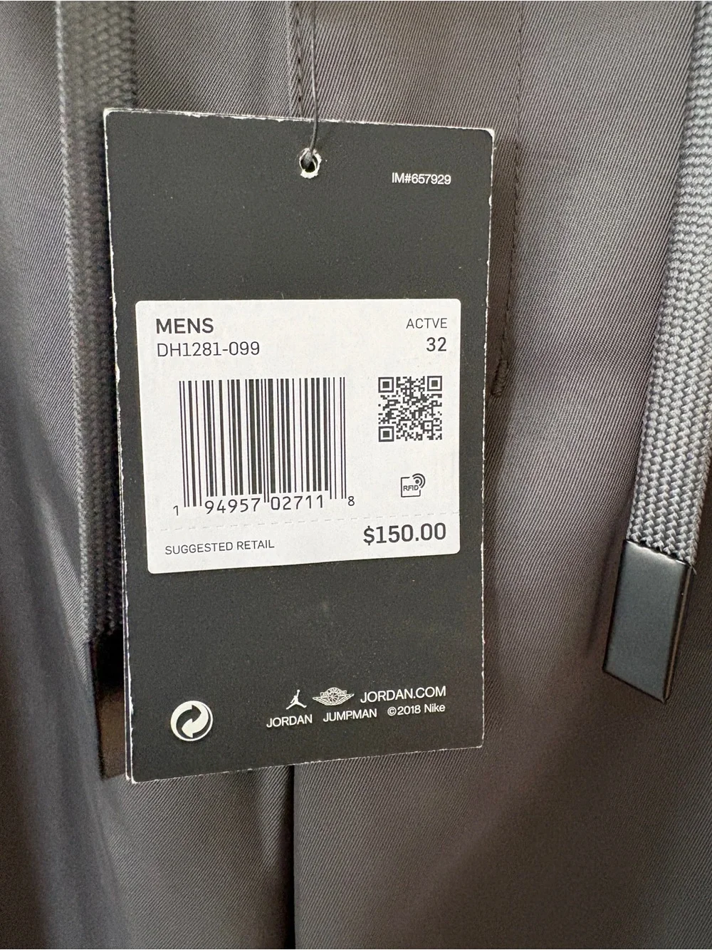 Jordan Men's Cargo Pants in Gray (NWT)
